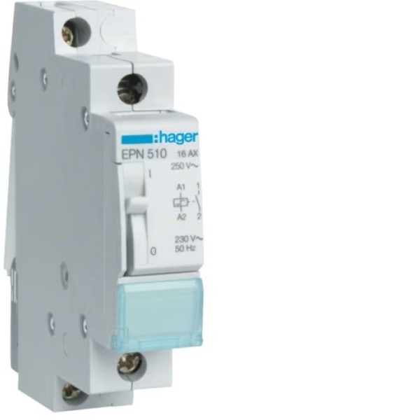Импульсное реле 16A, 230V AC (110V DC) 1НО Hager
