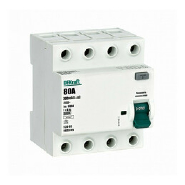УЗО 03-6кА-4P-080А-300-AC