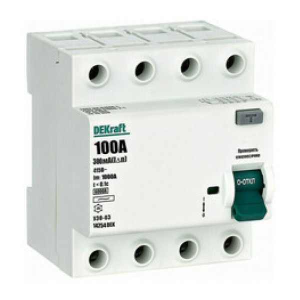 УЗО 03-6кА-4P-100А-300-AC