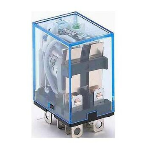 23200DEK Промежуточное реле 2 конт. с инд. LED 10А 220В AC ПР  (MS)