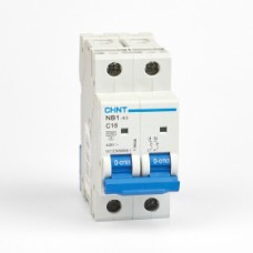 Авт. выкл. NB1-63 2P 16A 6кА х-ка C (DB) (R)