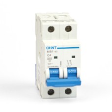 Авт. выкл. NB1-63 2P 4A 6кА х-ка C (DB) (R)