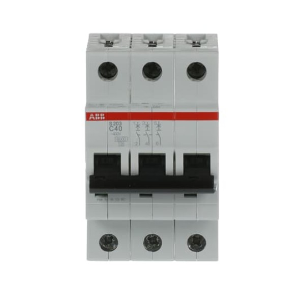 Авт. выключатель S203-C40, 3P C 40A Icu=10kA 3M