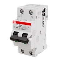 Дифф. авт. выключатель DS201 C16 AC30, 1P+N C 16A 30mA Icu=10kA 2M
