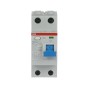 УЗО F202 AC-63/0.03, 2P 63A 30mA Inc=10kA 2M
