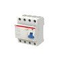УЗО F204 AC-25/0.03, 4P 25A 30mA Inc=10kA 4M