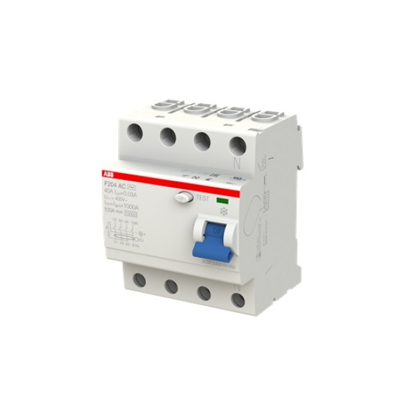 УЗО F204 AC-40/0.03, 4P 40A 30mA Inc=10kA 4M