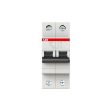 Авт. выключатель SH202-C25, 2P, 25А, хар-ка C, 6kA