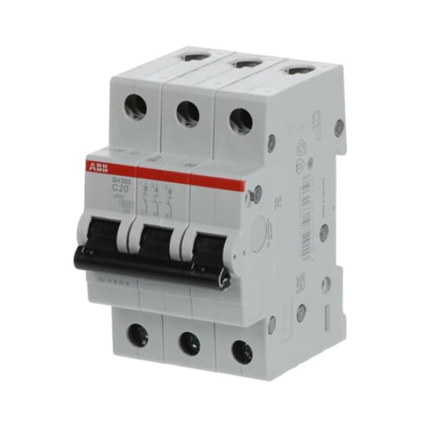 Авт. выключатель SH203-C20, 3P, 20А, хар-ка C, 6kA