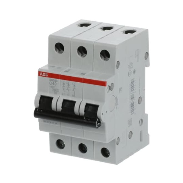 Авт. выключатель SH203-C40, 3P, 40А, хар-ка C, 6kA