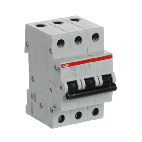 Авт. выключатель SH203-C40, 3P, 40А, хар-ка C, 6kA