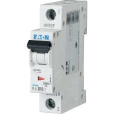 Авт. выключатель PL6-C10/1, 1P, 10A, хар-ка C, 6kA, 1M