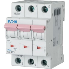 Авт. выключатель PL6-C2/3, 3P, 2A, хар-ка C, 6kA, 3M