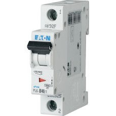 Авт. выключатель PL6-C40/1, 1P, 40A, хар-ка C, 6kA, 1M