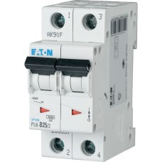 Авт. выключатель PL6-C25/2, 2P, 25A, хар-ка C, 6kA, 2M