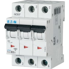 Авт. выключатель PL6-C25/3, 3P, 25A, хар-ка C, 6kA, 3M