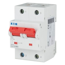 Авт. выключатель PLHT-C100/2, 2P, 100A, хар-ка C, 20kA, 3M
