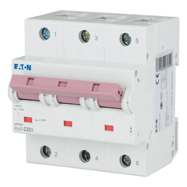 Авт. выключатель PLHT-C32/3, 3P, 32A, хар-ка C, 25kA, 4.5M