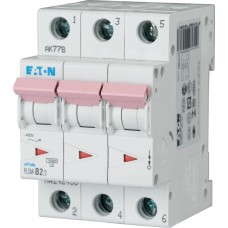 Авт. выключатель PLSM-B2/3, 3P, 2A, хар-ка B, 10kA, 3M