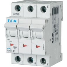 Авт. выключатель PLSM-C1,6/3, 3P, 1.6A, хар-ка C, 10kA, 3M