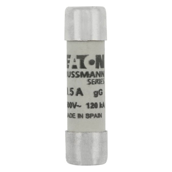 Вставка плавкая цилиндр., 0.5A, 500VAC, 10x38mm, тип gG