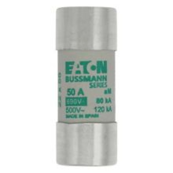 Вставка плавкая цилиндр., 50A, 690VAC, 22x58mm, тип aM
