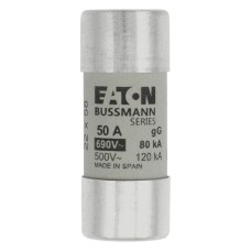 Вставка плавкая цилиндр., 50A, 690VAC, 22x58mm, тип gG