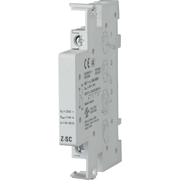 Блок-контакт вспом. Z-SC, 1NO+1NC, 3A(230VAC), для Z-SCH, 0.5M