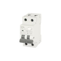 Дифф. авт. выключатель GYR9NM-C10-30mA, 1P+N, 10A, хар-ка C, 6 kA, 30mA, тип AC, 2M