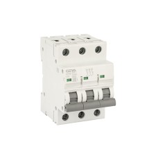 Авт. выключатель GYM8-3P-10C, 3P, 10A, хар-ка C, 4,5kA, 3M