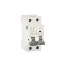 Авт. выключатель GYM9-2P-2C, 2P, 2A, хар-ка C, 6kA, 2M