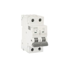 Авт. выключатель GYM9-2P-3C, 2P, 3A, хар-ка C, 6kA, 2M