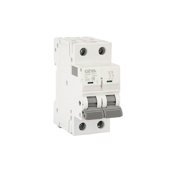 Авт. выключатель GYM9-2P-3C, 2P, 3A, хар-ка C, 6kA, 2M