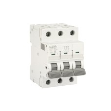 Авт. выключатель GYM9-3P-16C, 3P, 16A, хар-ка C, 6kA, 3M