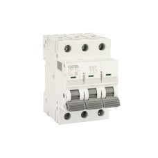 Авт. выключатель GYM9-3P-3C, 3P, 3A, хар-ка C, 6kA, 3M