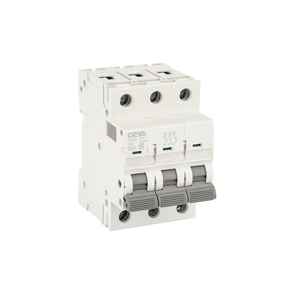 Авт. выключатель GYM9-3P-40C, 3P, 40A, хар-ка C, 6kA, 3M