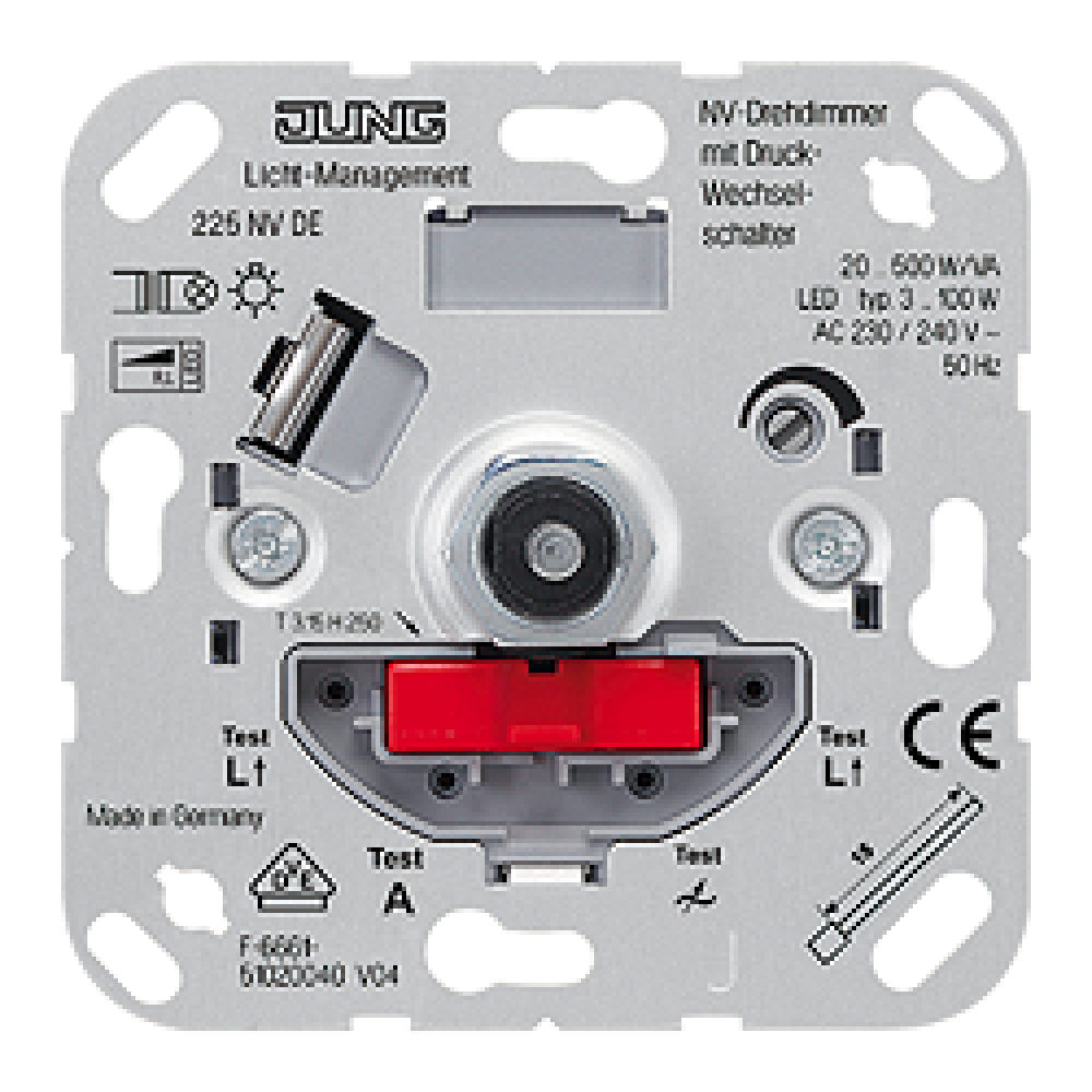 Jung диммер. 266gde Jung диммер. Диммер Jung Eco Profi 225tde. Диммер поворотный Jung 240dpe. Предохранитель для диммера Legrand.