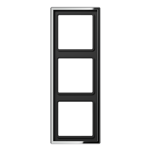 Jung LS990 - Рамка 3 поста (металл хром)