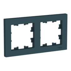 ATLASDESIGN 2-постовая РАМКА, универсальная, ИЗУМРУД