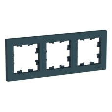 ATLASDESIGN 3-постовая РАМКА, универсальная, ИЗУМРУД