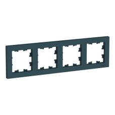 ATLASDESIGN 4-постовая РАМКА, универсальная, ИЗУМРУД