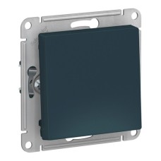 ATLASDESIGN 1-клавишный ВЫКЛЮЧАТЕЛЬ, сх.1, 10АХ, в сборе, ИЗУМРУД