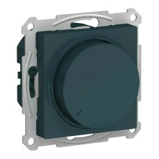 ATLASDESIGN СВЕТОРЕГУЛЯТОР (диммер) повор-нажим, LED, RC, 400Вт, мех., ИЗУМРУД