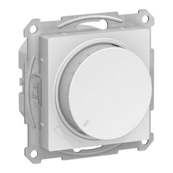 СВЕТОРЕГУЛЯТОР (диммер) повор-нажим, LED, RC, 400Вт, мех., БЕЛЫЙ