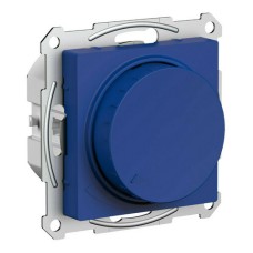 ATLASDESIGN СВЕТОРЕГУЛЯТОР (диммер) повор-нажим, LED, RC, 400Вт, мех., АКВАМАРИН