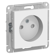 ATLASDESIGN РОЗЕТКА без заземления со шторками, 16А, механизм, ЛОТОС