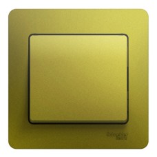 GLOSSA 1-клавишный ВЫКЛЮЧАТЕЛЬ, В СБОРЕ, сх.1, ФИСТАШКОВЫЙ