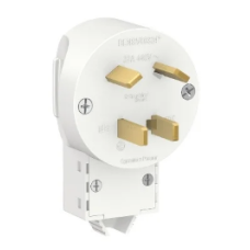 BLANCA С/У ВИЛКА СИЛОВАЯ 3Р+N 32А, 400В, БЕЛЫЙ