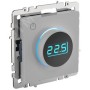BRITE Термостат электронный с индикацией ТС10-1-БрБ белый IEK
