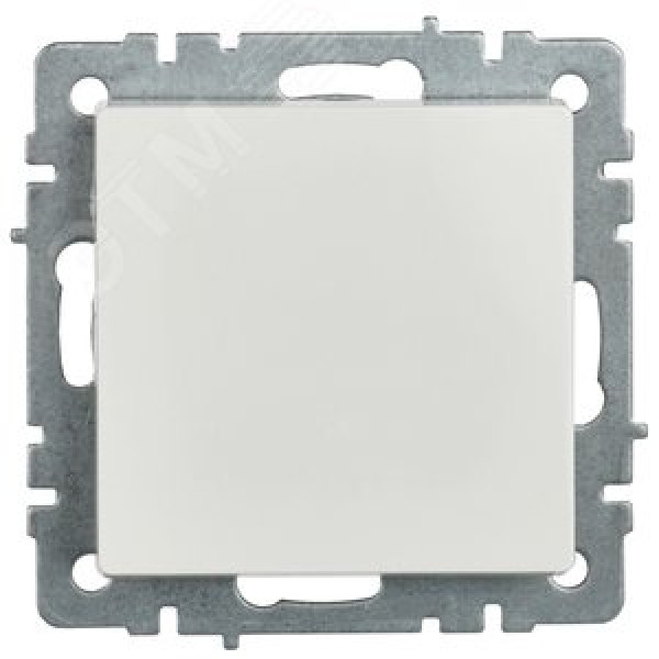 BRITE Выключатель 1-клашивный самовозвратный 10А ВС10-1-4-БрБ белый IEK
